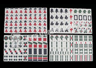 중국 유일한 표시되어 있는 노름 Mahjong 오락을 위한 136 조각
