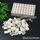 보이지 않는 노름 부속품은 중국어 Mahjong를 접촉 Lense를 위한 136 조각 표시했습니다
