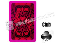 요술 Copag 클럽 포커 게임에서 눈 속임하는 표시되어 있는 부지깽이 카드