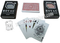 대만 왕 뼈 2명의 정규병 색인을 가진 노름 그리고 마술을 위한 플라스틱 부지깽이 카드