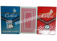 인도 Cocrtaie는 까맣고/빨강 노는 서류상 측 부지깽이 해석기를 위한 마술 카드를 표시했습니다