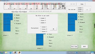 부지깽이 카드 판독기를 위한 IOS 파인애플 게임 부지깽이 분석 소프트웨어