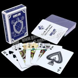 GAMELAND 정밀도 렌즈와 부지깽이 독자를 위한 서류상 보이지 않는 잉크 표를 한 트럼프패